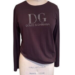 Vintage Original Label Dolce & Gabbana Long Sleeve Top